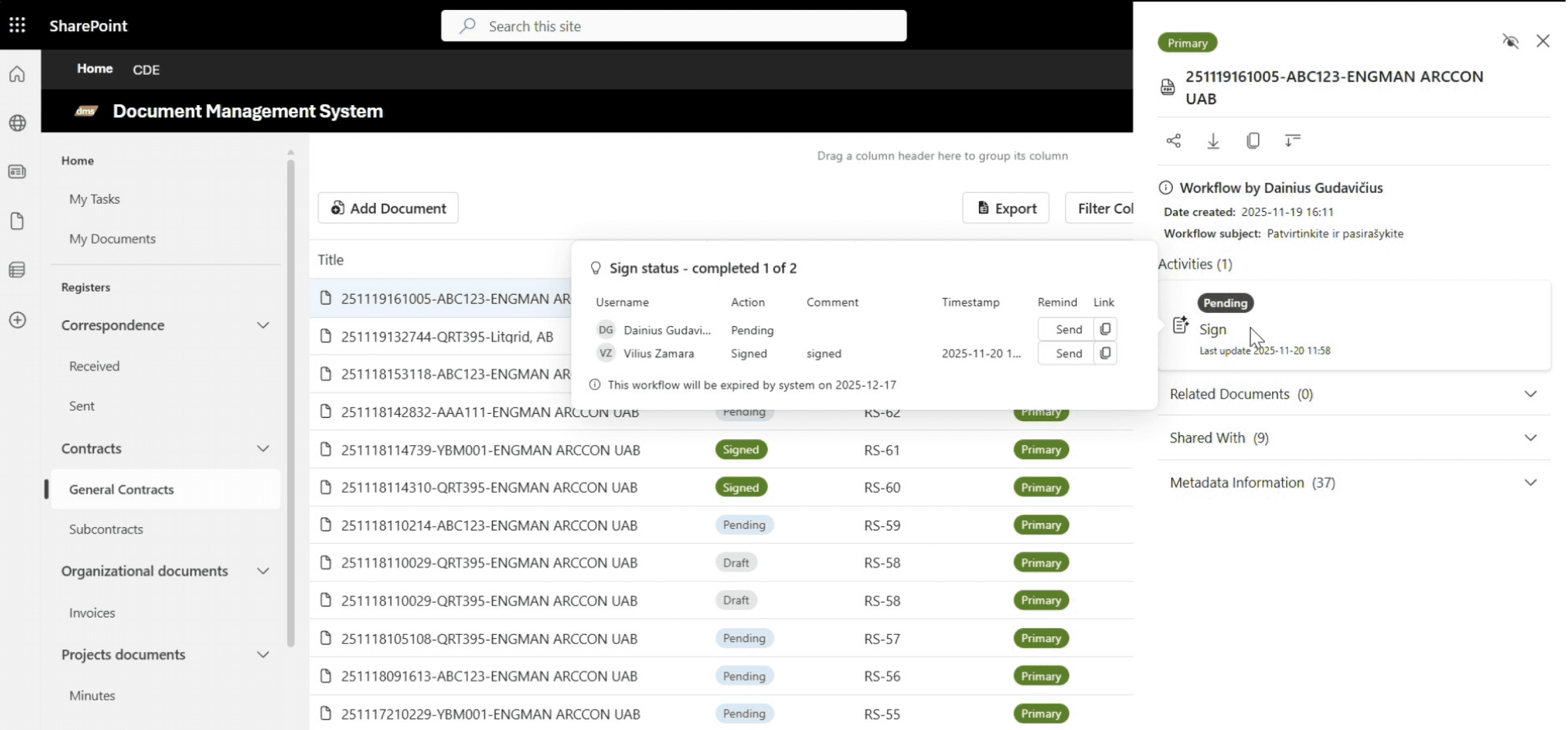 Document Management System